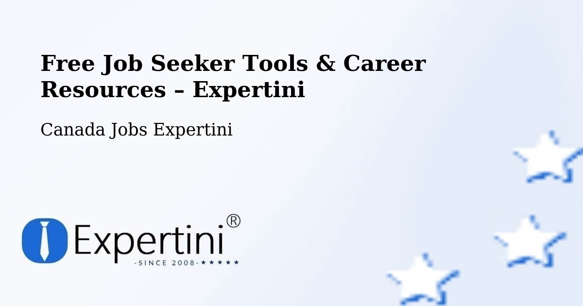Free Job Seeker Tools & Career Resources – Saint Gédéon - Saint Gédéon, Canada Jobs Expertini
