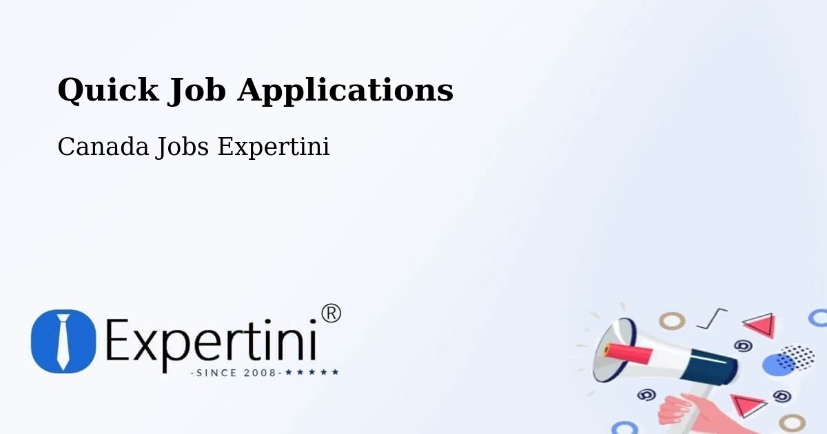 Quick Apply Feature – Saint Gédéon - Canada Jobs Expertini
